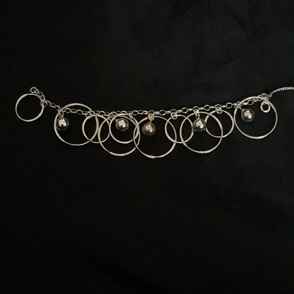 Paola Valentino Silver Bracelet